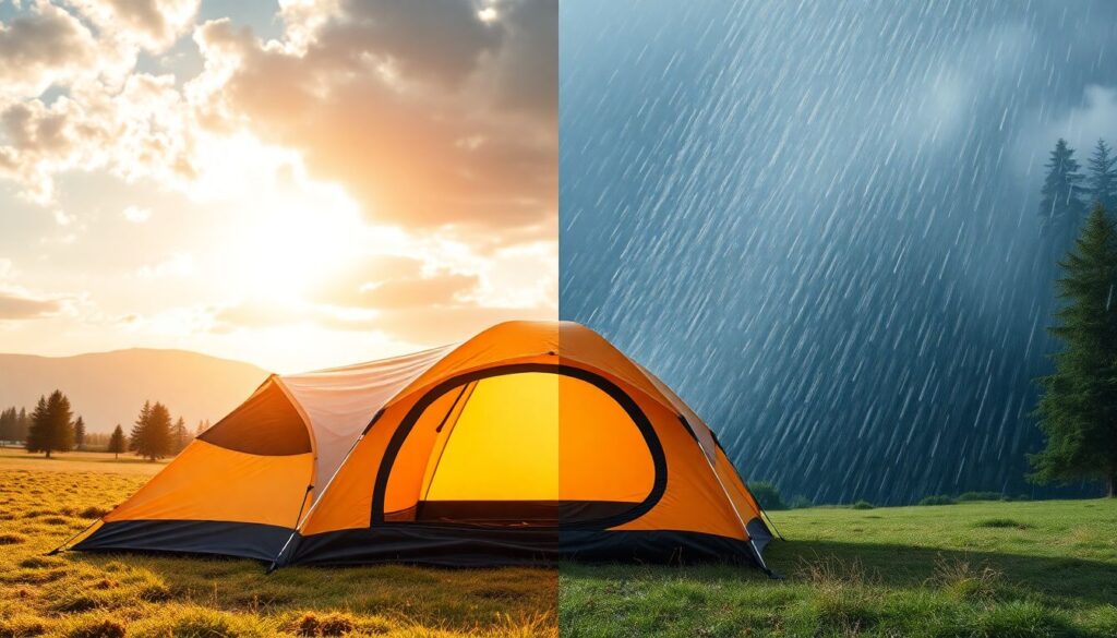 Как выбрать туристическую палатку под сезон и климат - иллюстрация