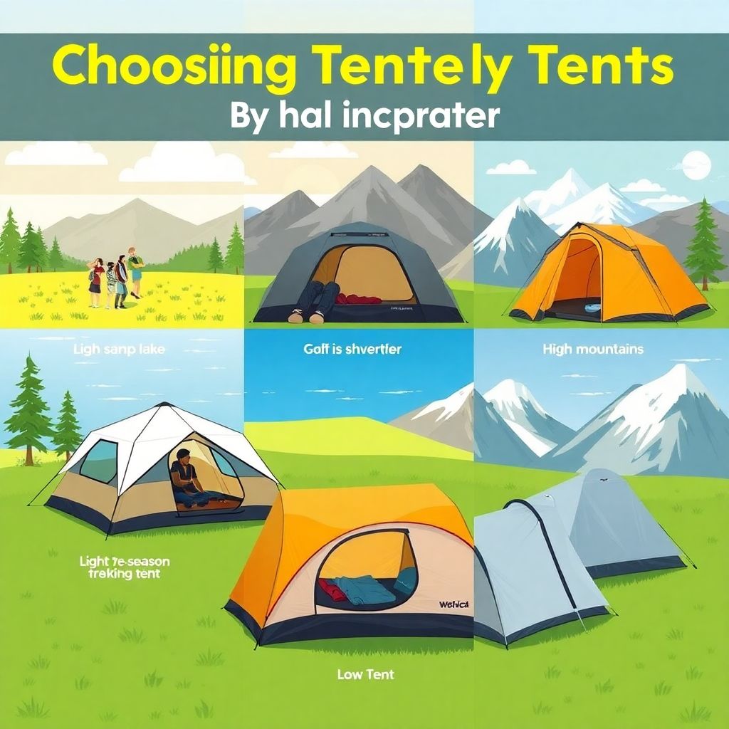 Как выбрать туристическую палатку под сезон и климат: советы по подбору