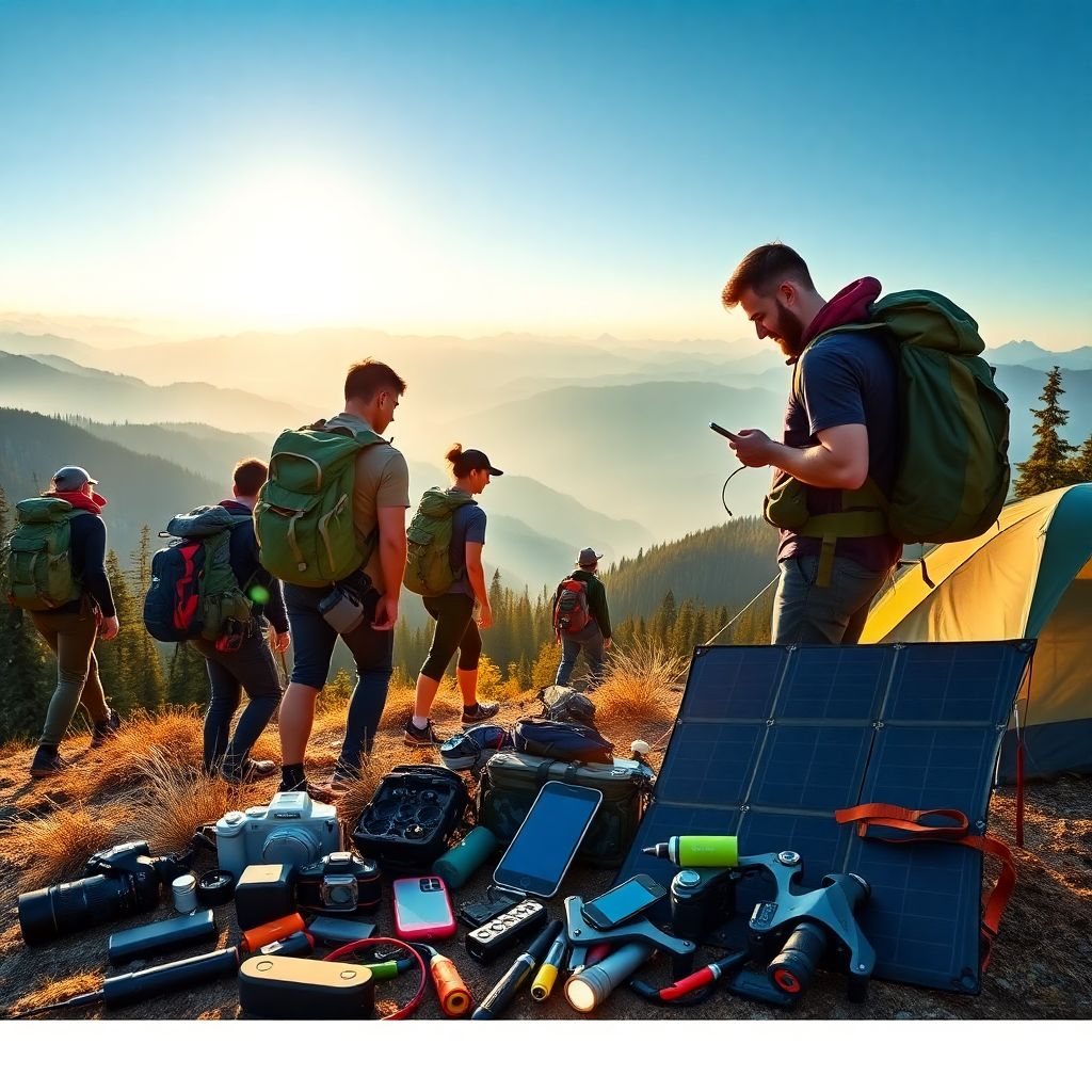 Современные технологии в походах: умные гаджеты и их применение на природе