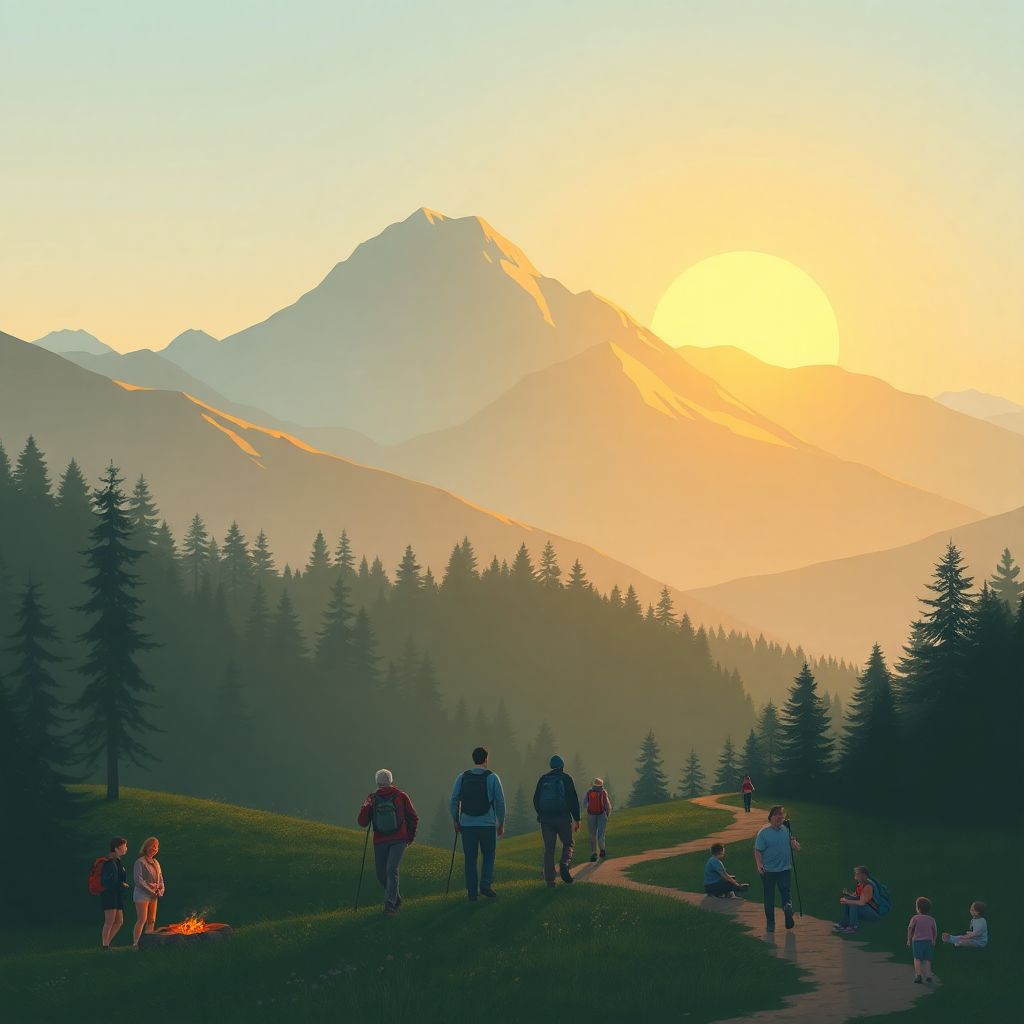 Преимущества походов для психического здоровья и гармонии с собой