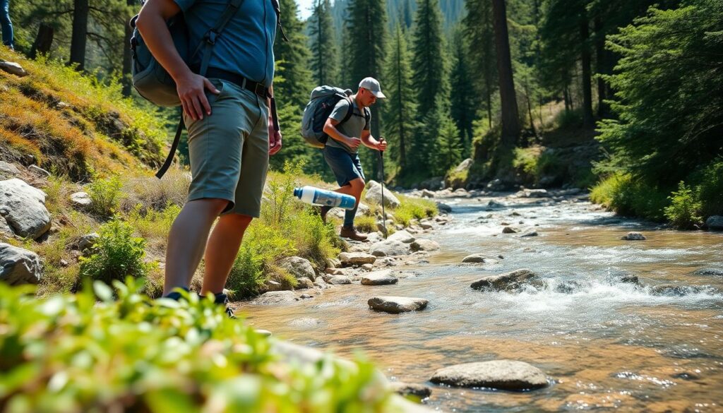 Лайфхаки по экономии воды в походе - иллюстрация