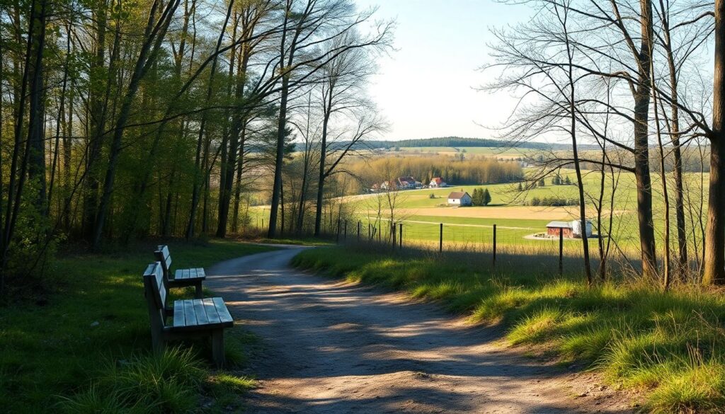 Гиды по choosing троп для походов по равнине - иллюстрация