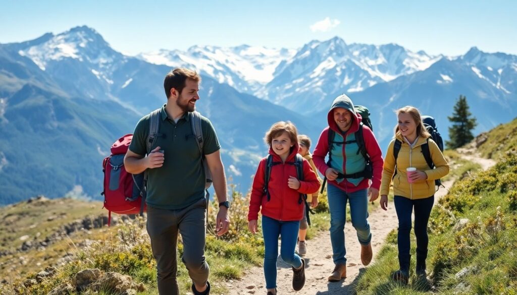 Как организовать поход с детьми: советы по маршрутам и безопасности - иллюстрация