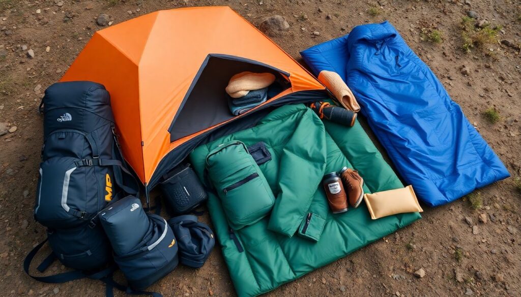 Список вещей для похода на 2 дня без стресса - иллюстрация