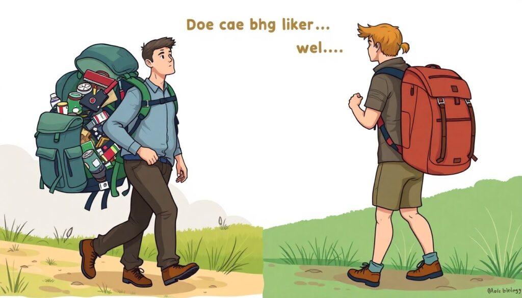 Как выбрать рюкзак под длительный поход: объём, вес, комфорт - иллюстрация