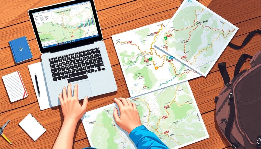 Гид по пешим походам в летний период: маршрут от пяти до восьми километров - иллюстрация