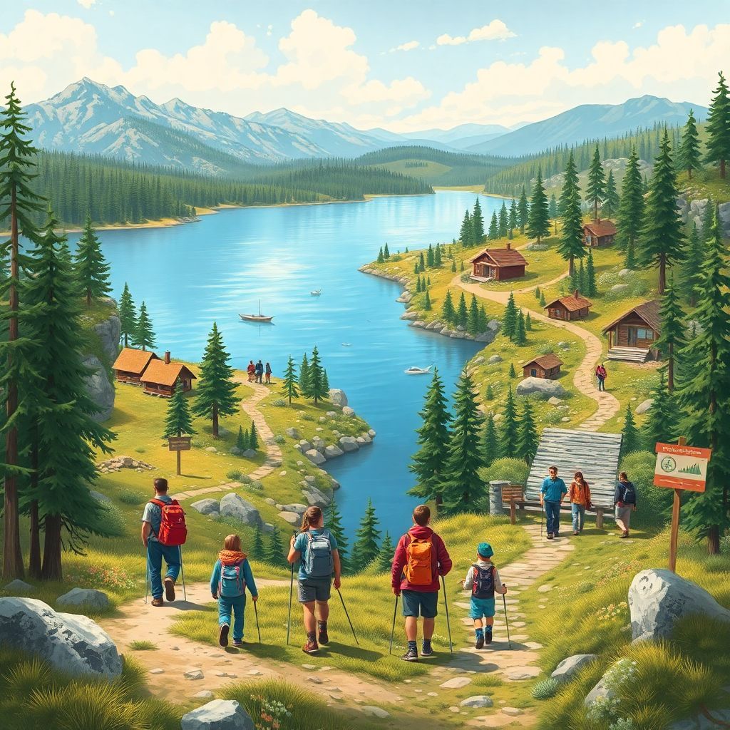 Лучшие маршруты для походов по природным паркам России: гид путешественника