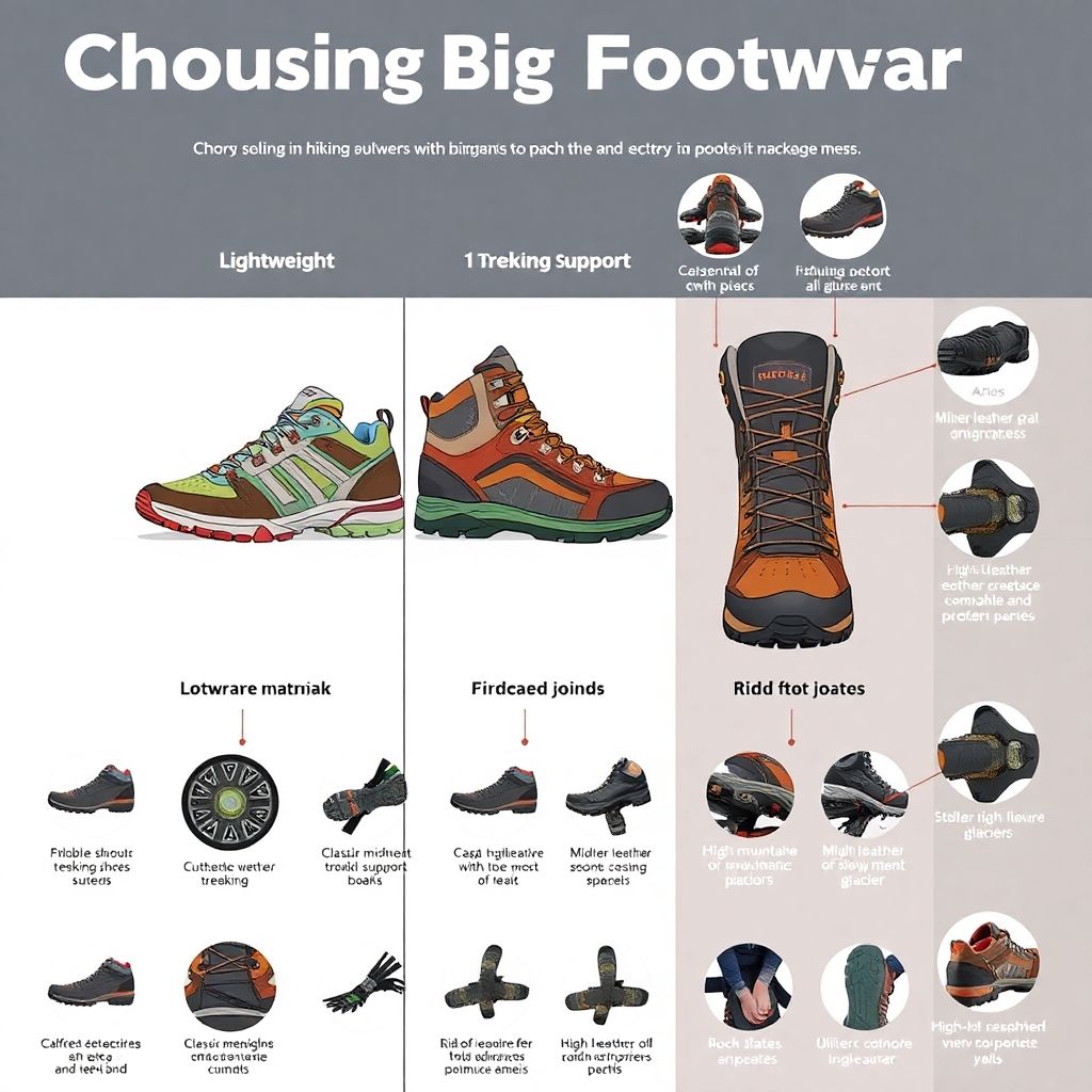 Выбор походной обуви: виды, материалы и правила ухода