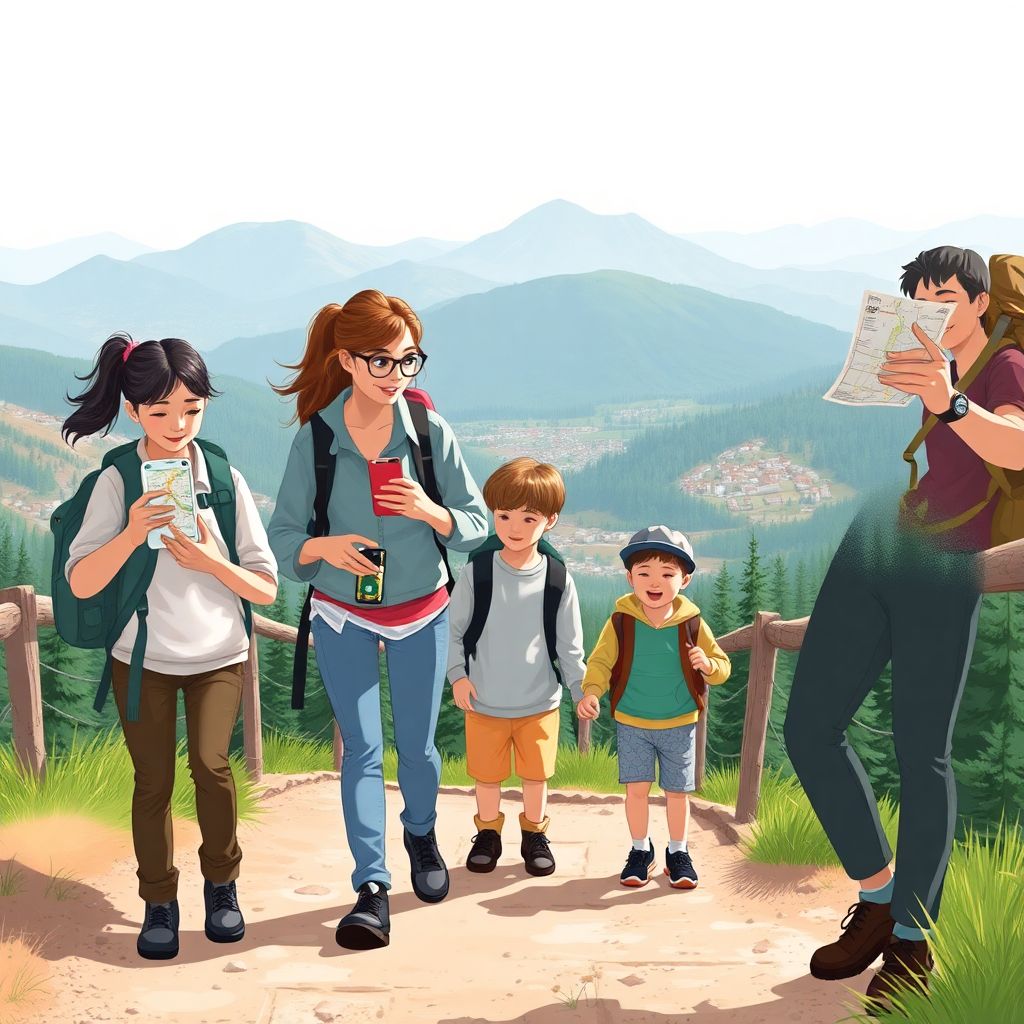 Маршруты для семейного похода: безопасные тропы и развлечения в пути