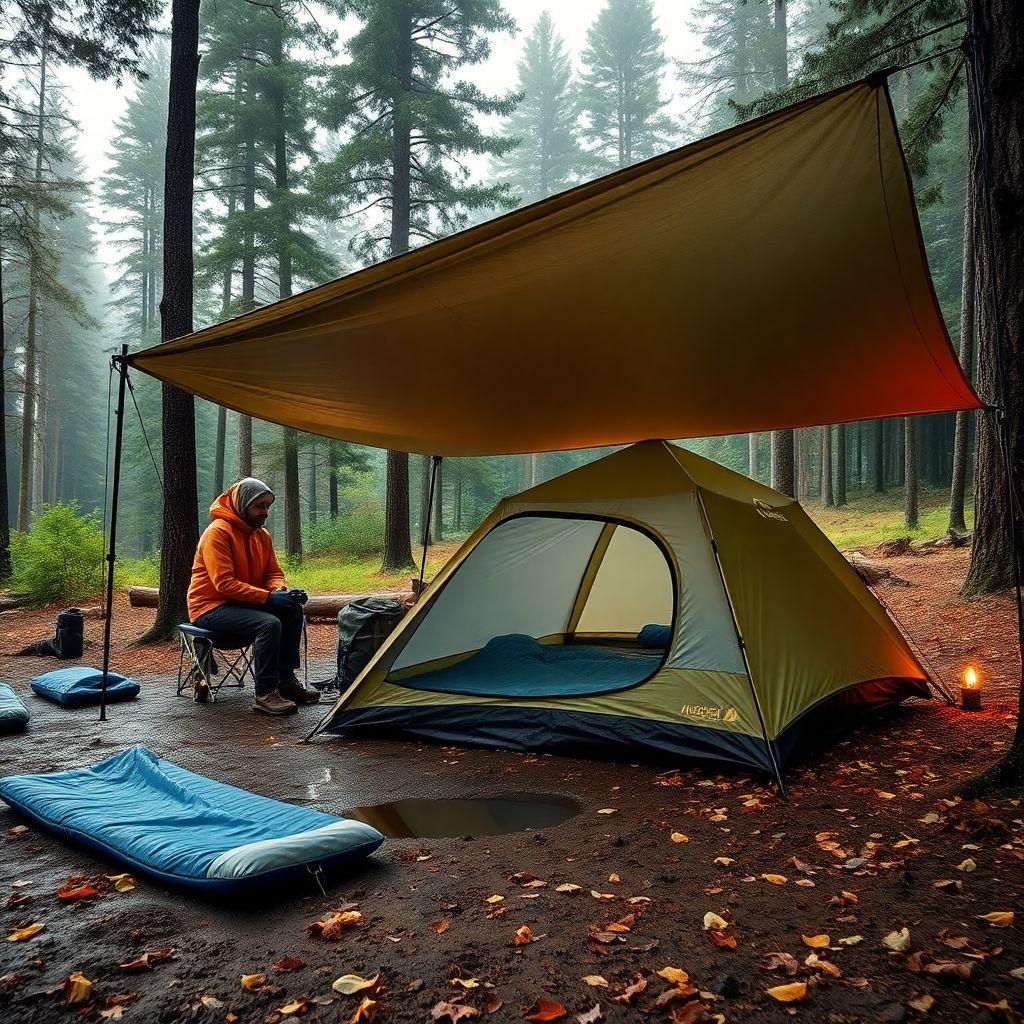 Ночёвка в походе: палатки, тенты и карманные обогреватели
