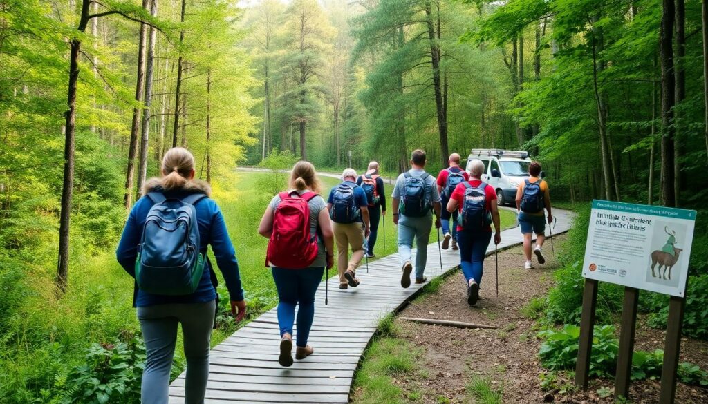 Как организовать поход по эко-следу: минимизация воздействия на природу - иллюстрация