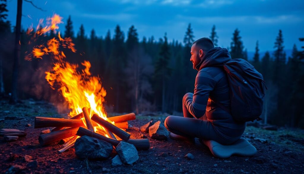 Гид по выбору горелки и снаряжения для походов на костре - иллюстрация