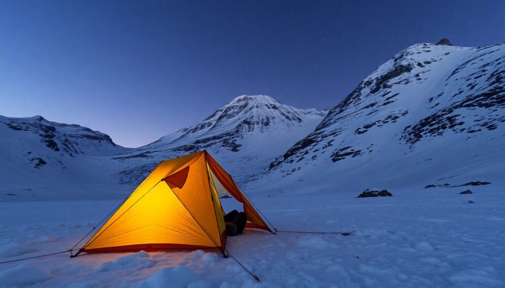 Особенности ночёвок под открытым небом: палатки и бивуак - иллюстрация