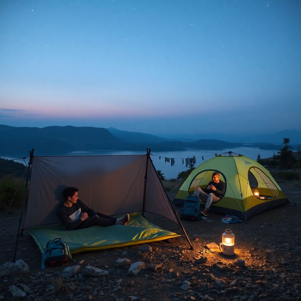 Ночёвки под открытым небом: палатки и бивуак — особенности и советы