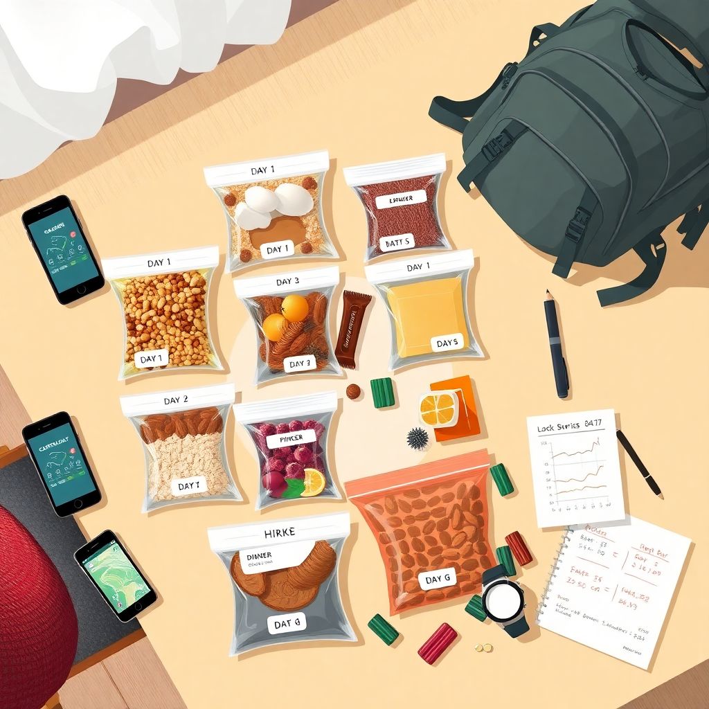 Как рассчитать рацион питания для похода на неделю: практическое руководство