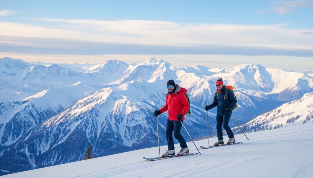 Горнолыжный поход: как сочетать отдых и активность без риска - иллюстрация