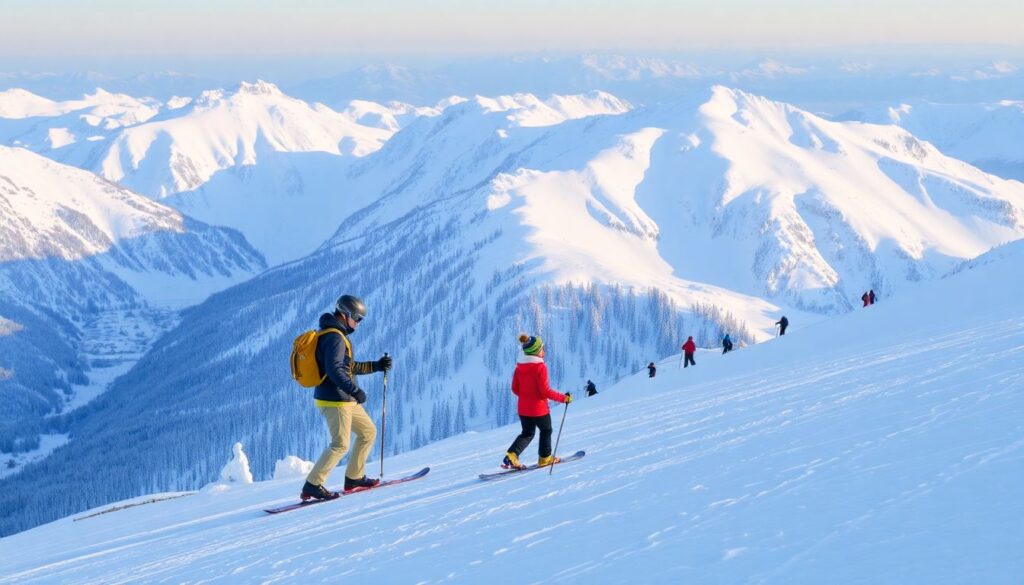 Горнолыжный поход: как сочетать отдых и активность без риска - иллюстрация