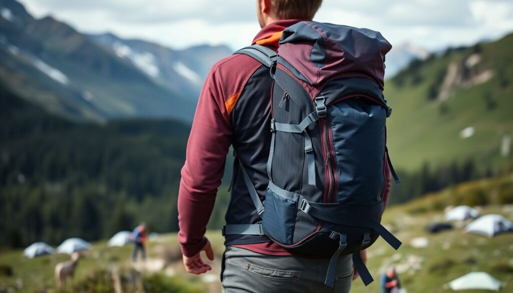 Эффективная сборка рюкзака: баланс веса и доступности вещей - иллюстрация