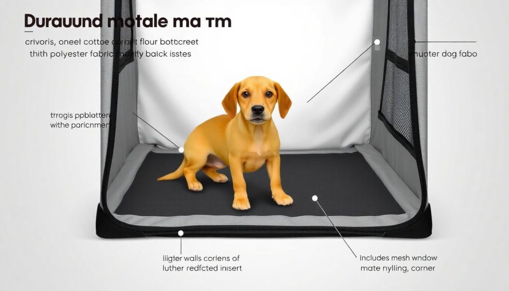 Как выбрать палатку для похода четвероногого питомца - иллюстрация