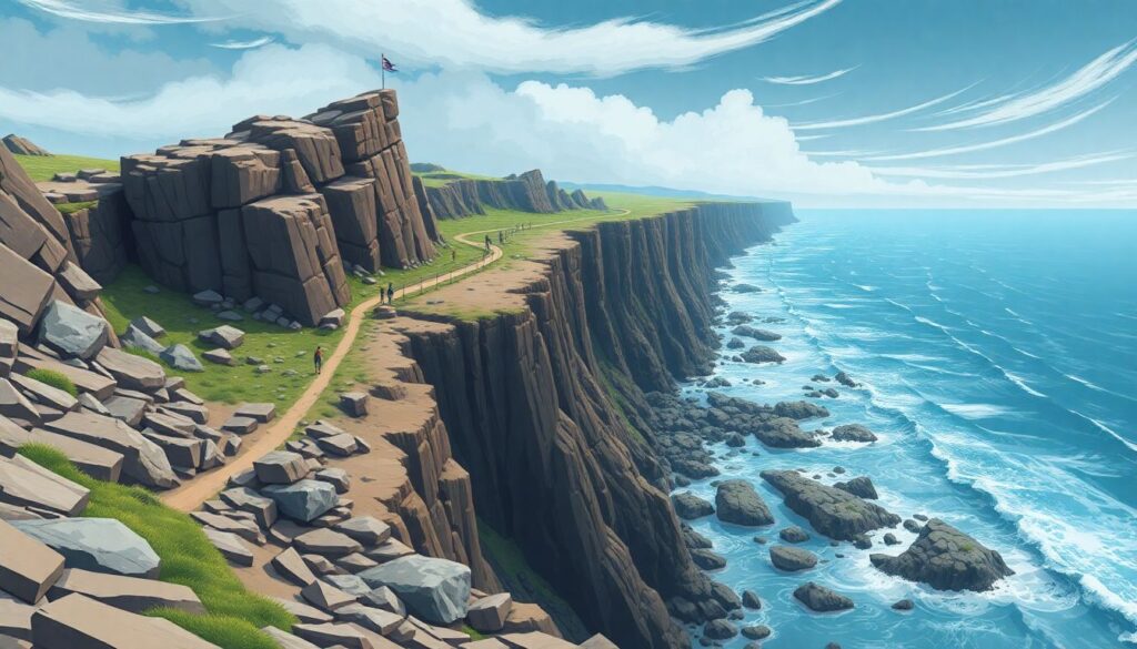 Маршруты по побережью и морским берегам: безопасные тропы - иллюстрация