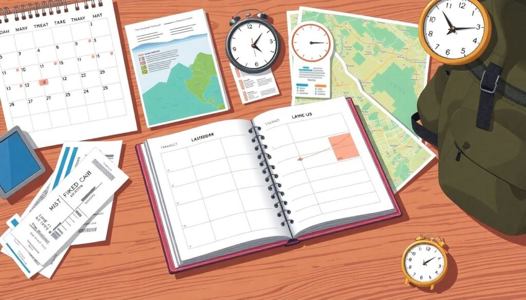 Как планировать поход на несколько дней: календарь маршрутов - иллюстрация