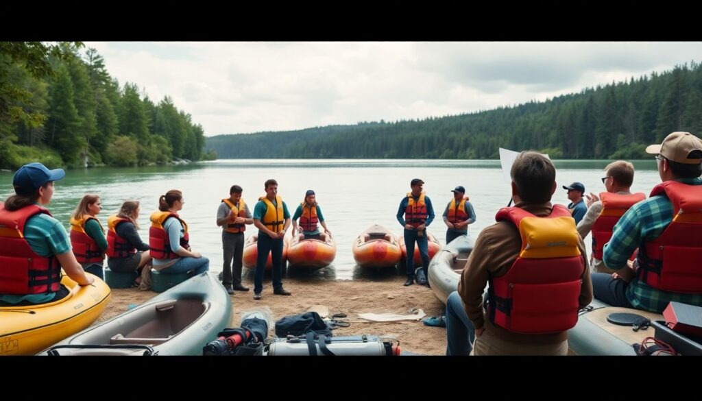 Летние походы на реках: безопасность и маршруты - иллюстрация