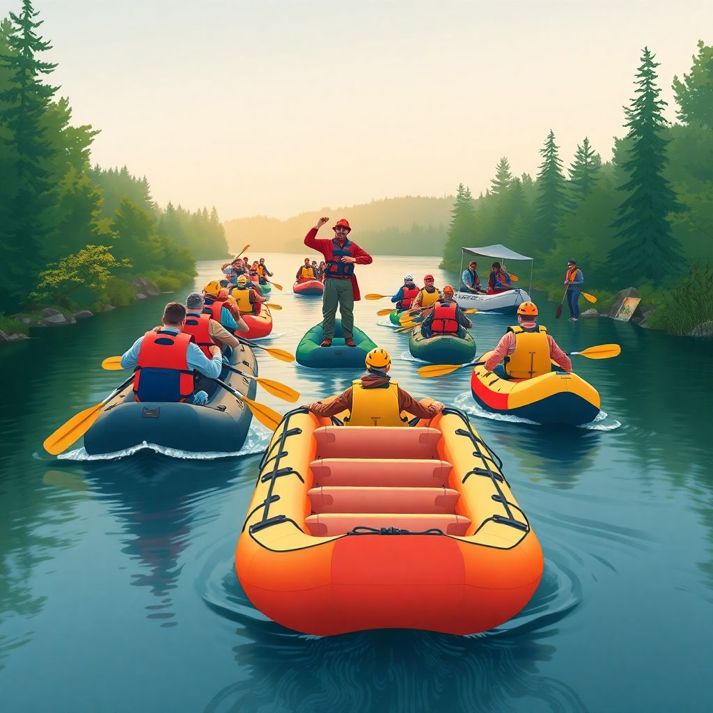 Летние походы на реках: правила безопасности и лучшие маршруты