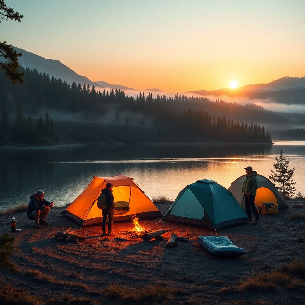 Походы с ночёвкой у озёр: как выбрать локацию и учесть режим дневного света