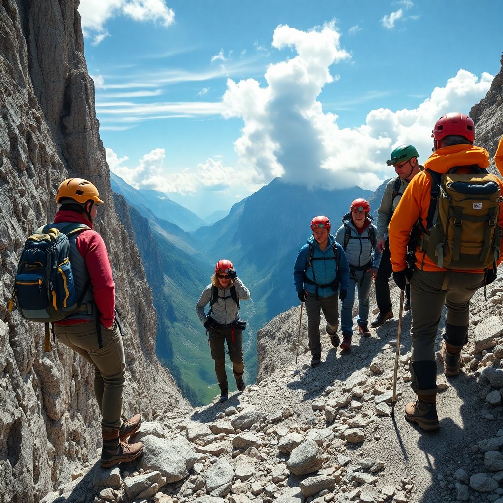 Пешие маршруты по скалистым массивам: уровни сложности и техника прохождения