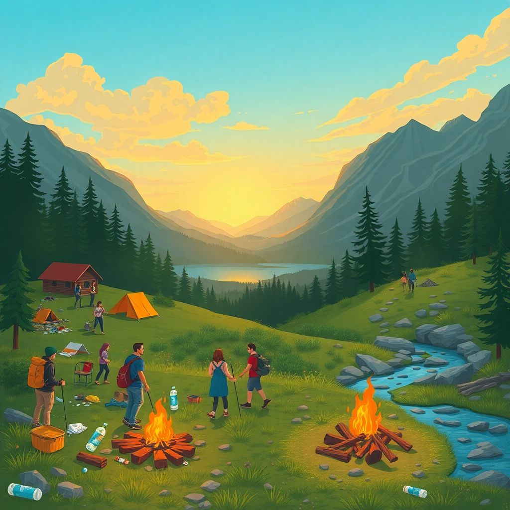 Эко-этикет в походах: что можно и чего нельзя делать на природе