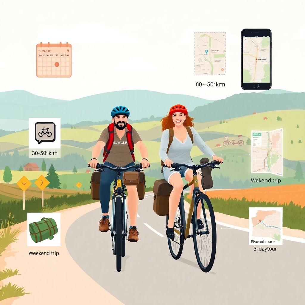 Как организовать поход на велосипеде: выбор маршрута и необходимая техника