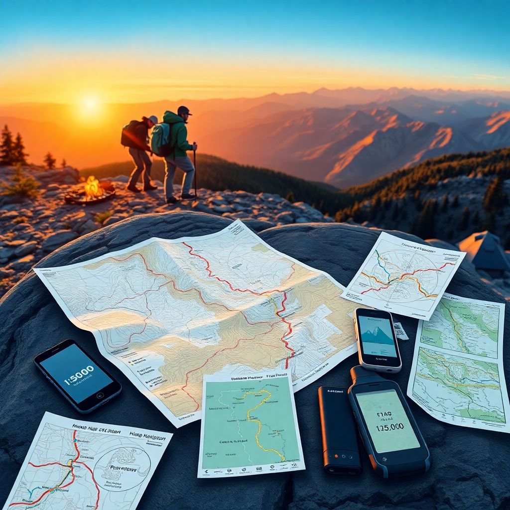 Какие карты выбрать для похода: сравнение физических и электронных карт