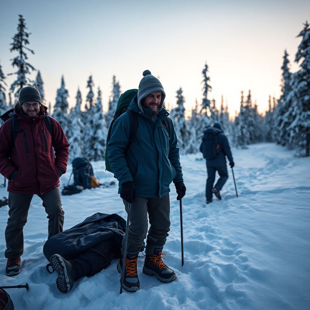 Снаряжение для походов зимой: как выбрать снаряжение и утепление