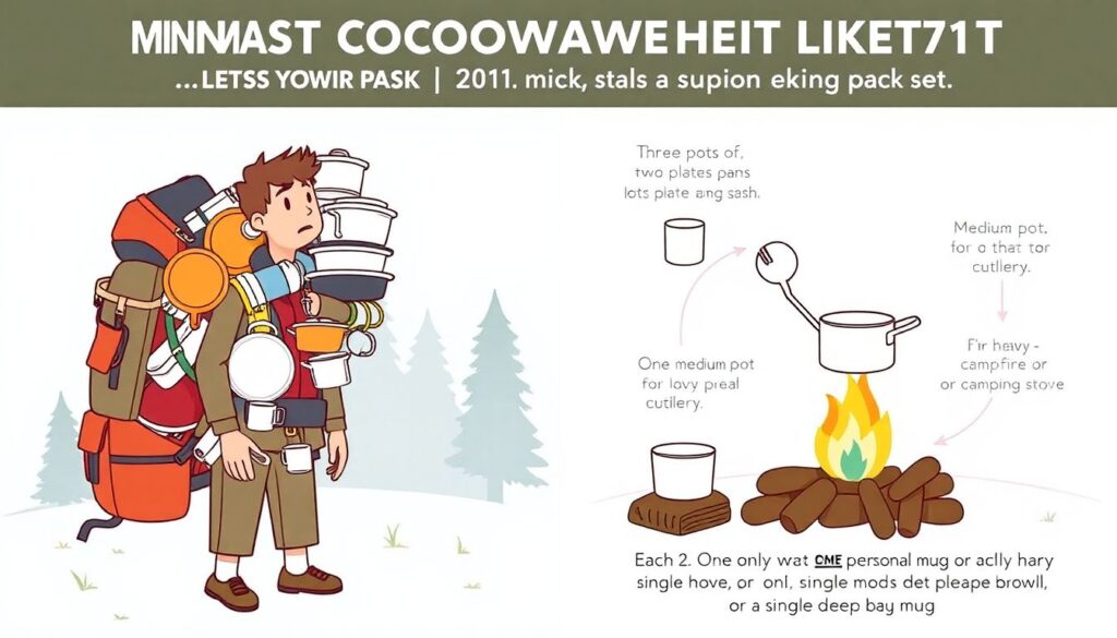 Гид по выбору туристического снаряжения для новичков - иллюстрация