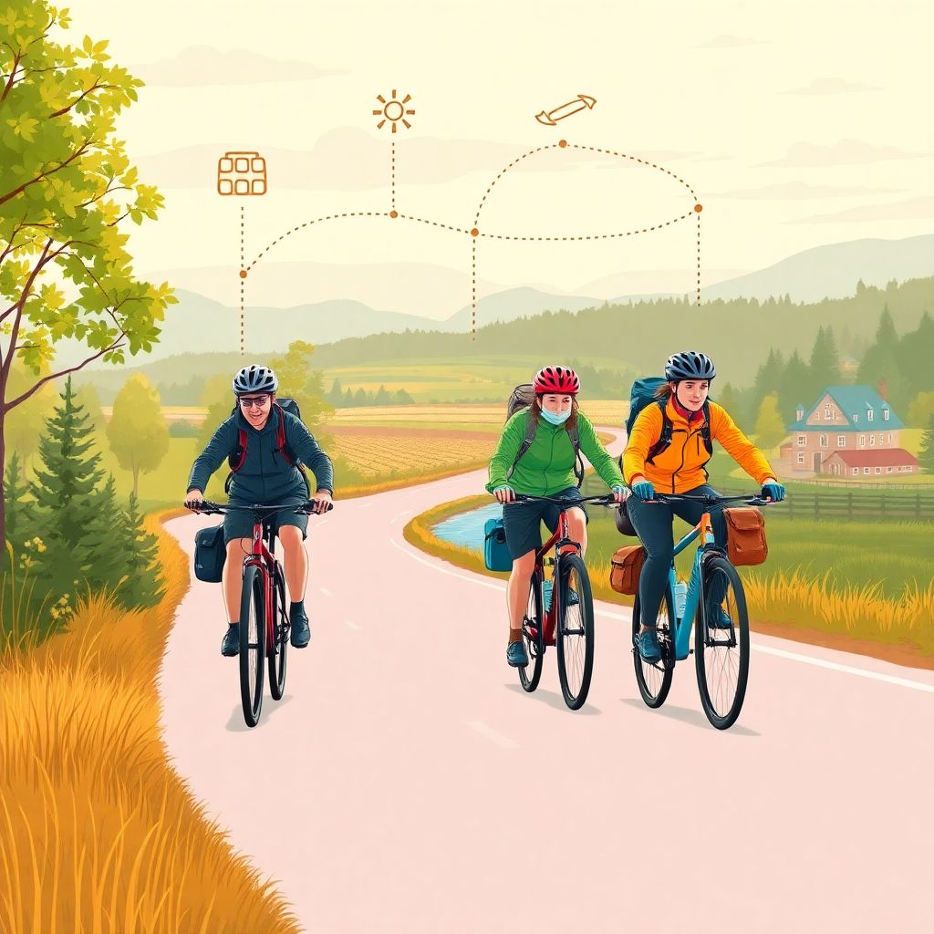 Как организовать поход на велосипеде по выходным: подготовка маршрута и снаряжения