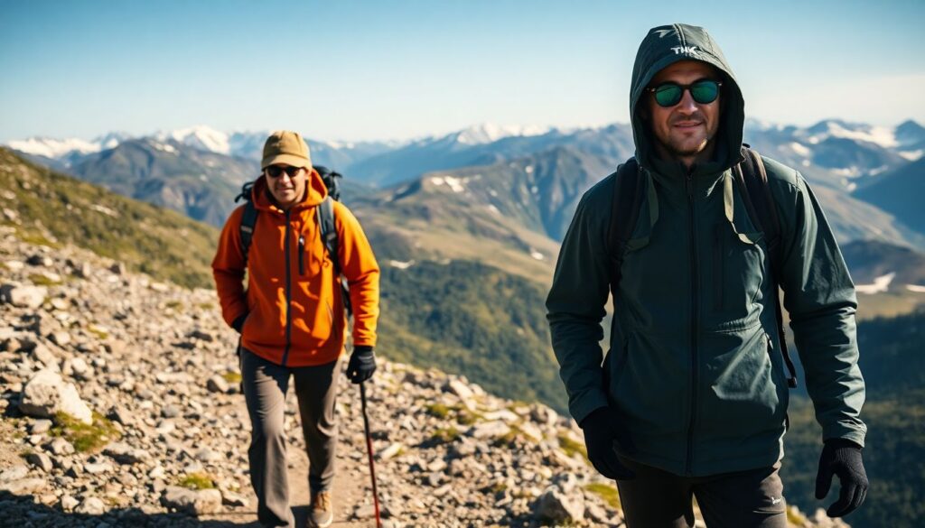 Как выбрать спортивную одежду для походов - иллюстрация