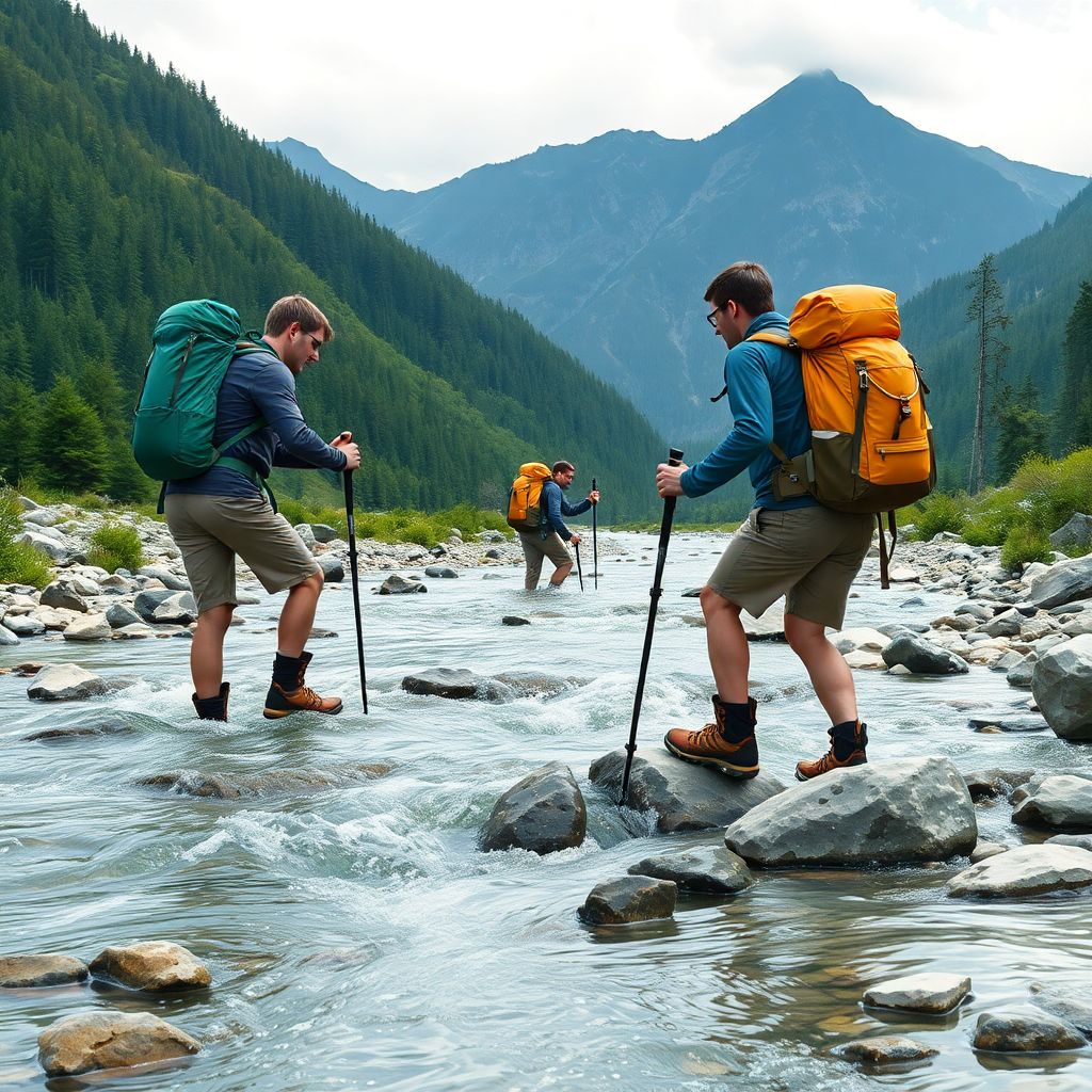Как безопасно пересекать водные преграды в походе и избежать опасных ситуаций
