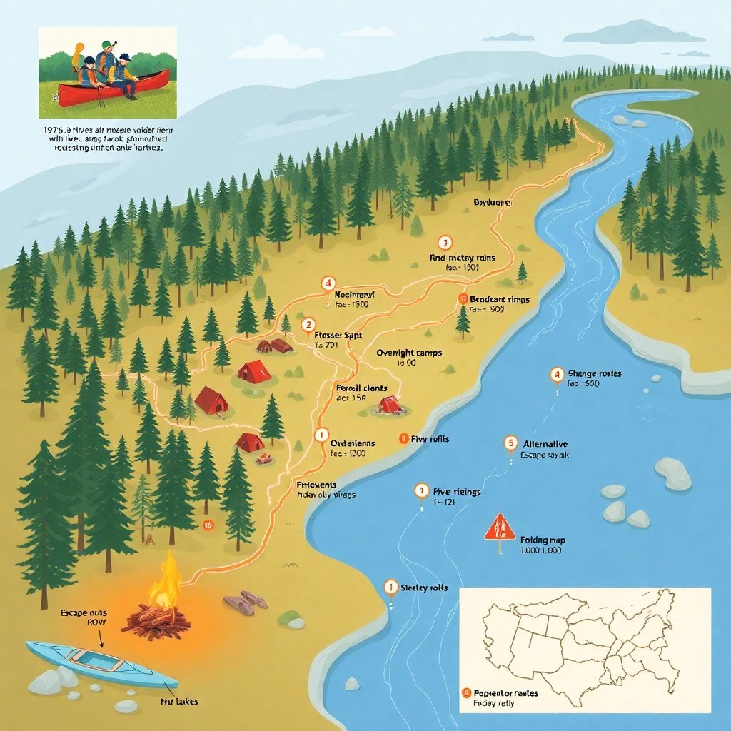 Маршруты для байдарок и каяков: как выбрать лучший маршрут по воде