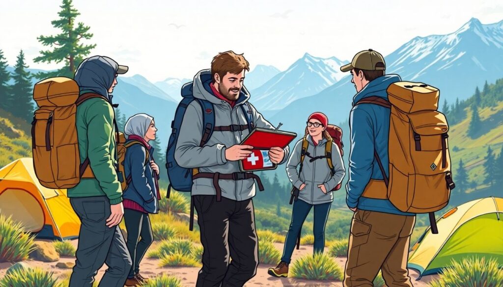 Как выбрать туристическую аптечку для похода - иллюстрация