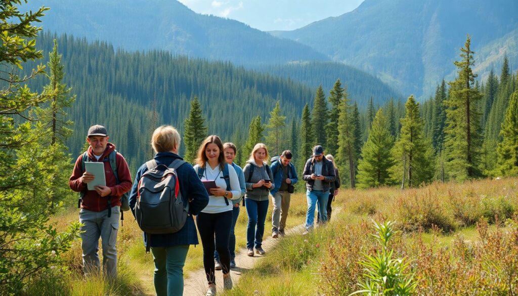 Эко-туризм и биоразнообразие: примеры маршрутов - иллюстрация