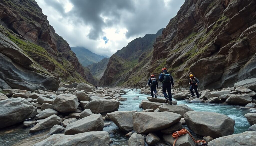 Маршруты по каньонам и ущельям: сложности и безопасность - иллюстрация