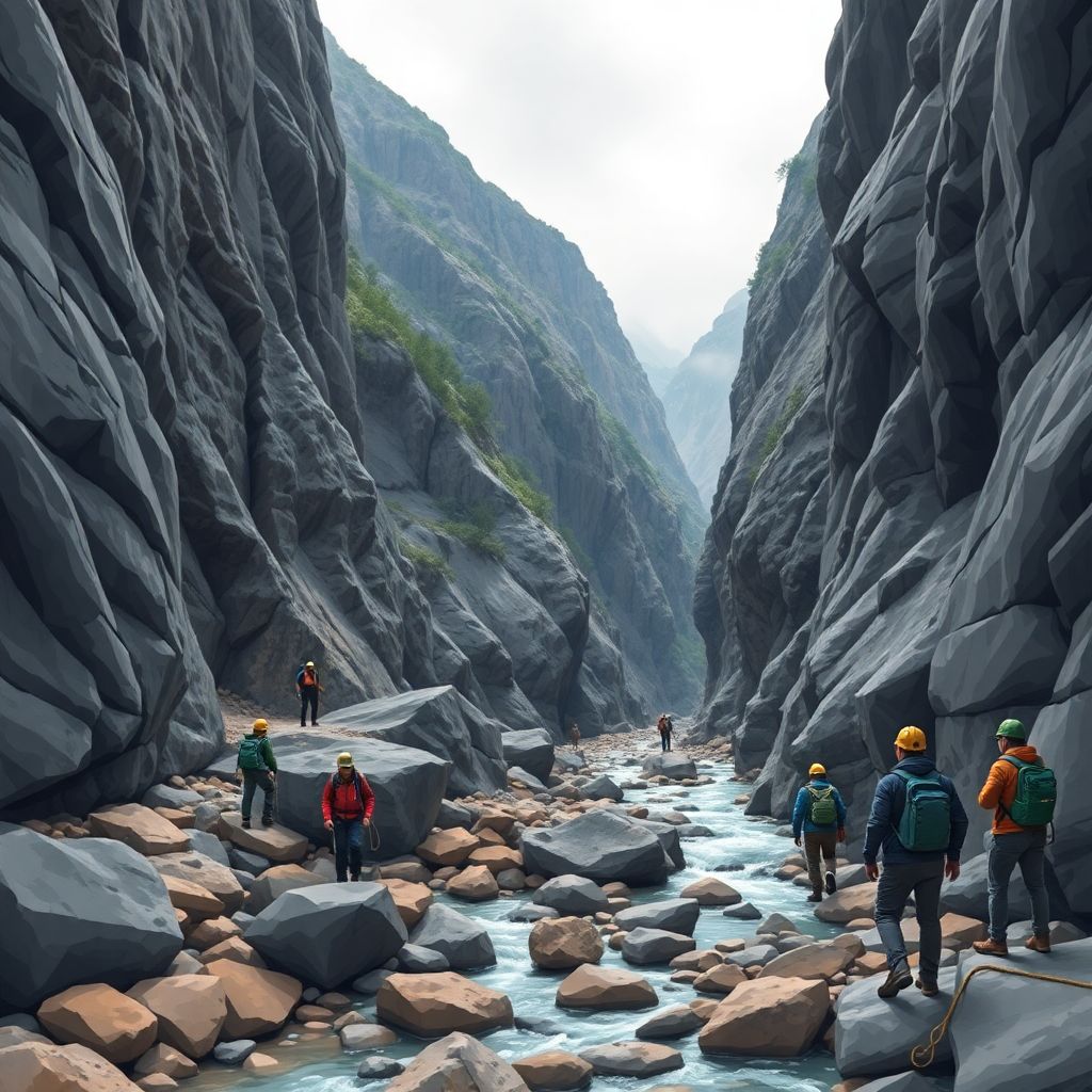 Маршруты по каньонам и ущельям: сложности и безопасность путешествий