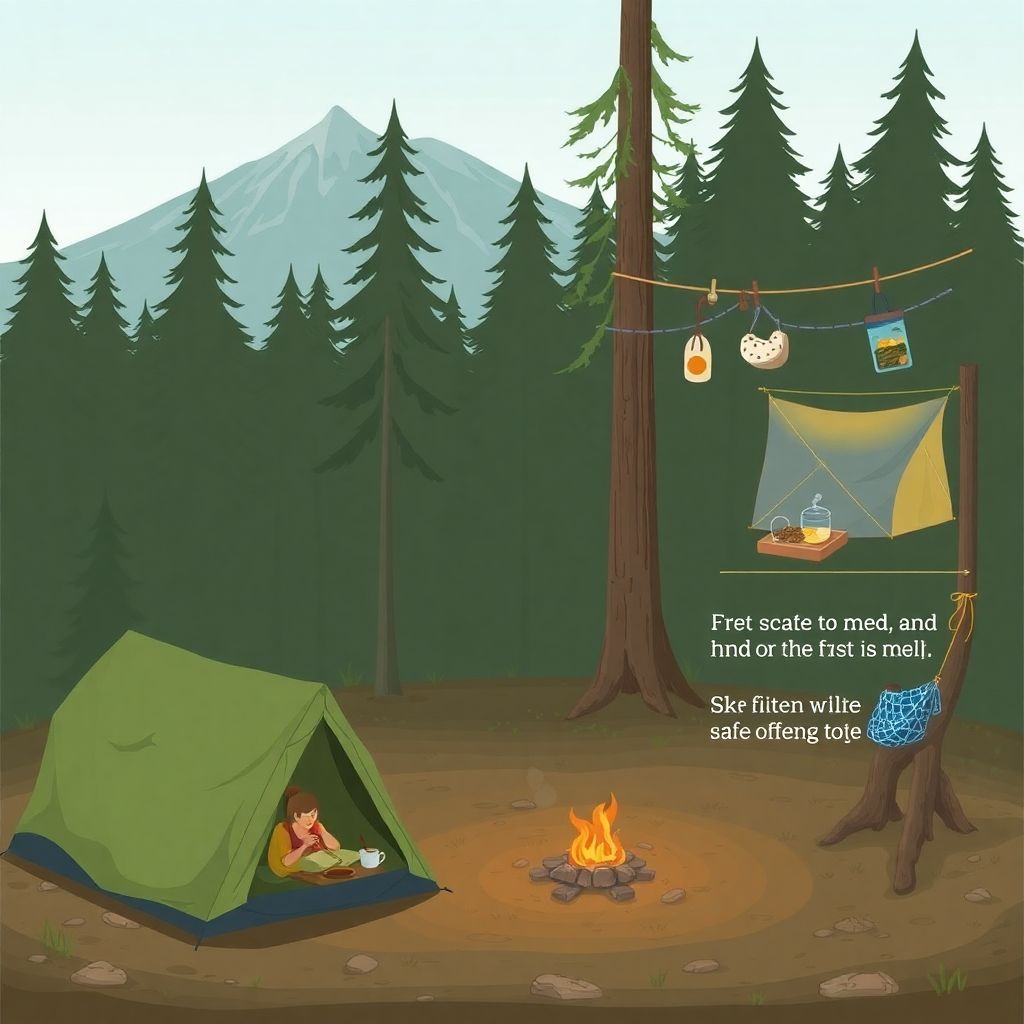 Как хранить еду в походе без запаха и грызунов безопасно и надолго