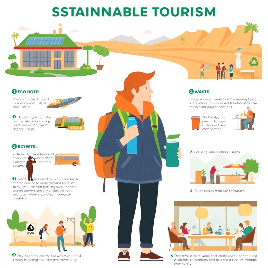Устойчивый туризм: гид по минимизации отходов и экономии водных ресурсов