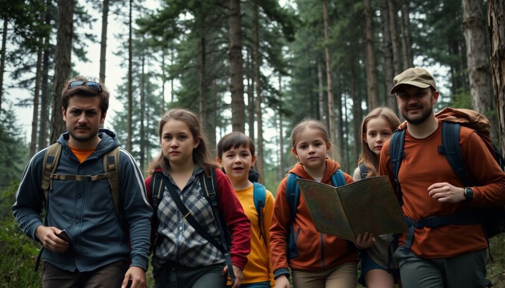 Как организовать поход-школу для детей и взрослых - иллюстрация