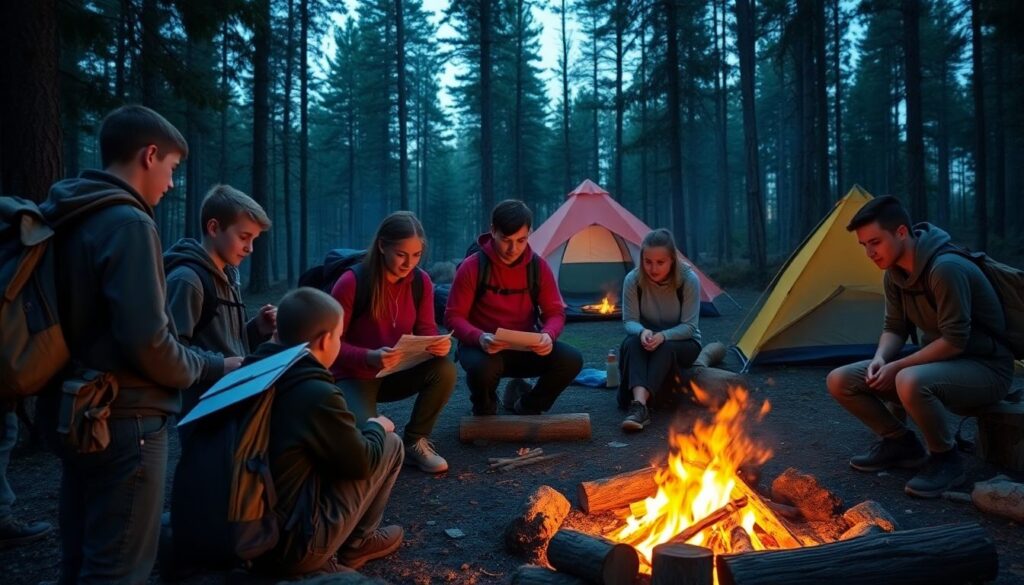 Как организовать поход-школу для детей и взрослых - иллюстрация