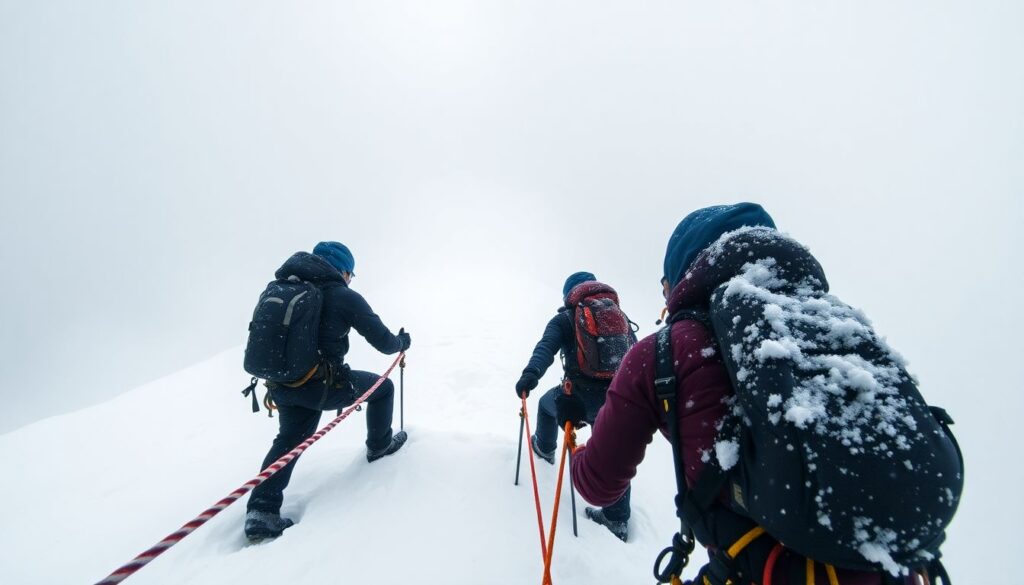 Маршруты по ледниковым тропам: риски и оборудование - иллюстрация