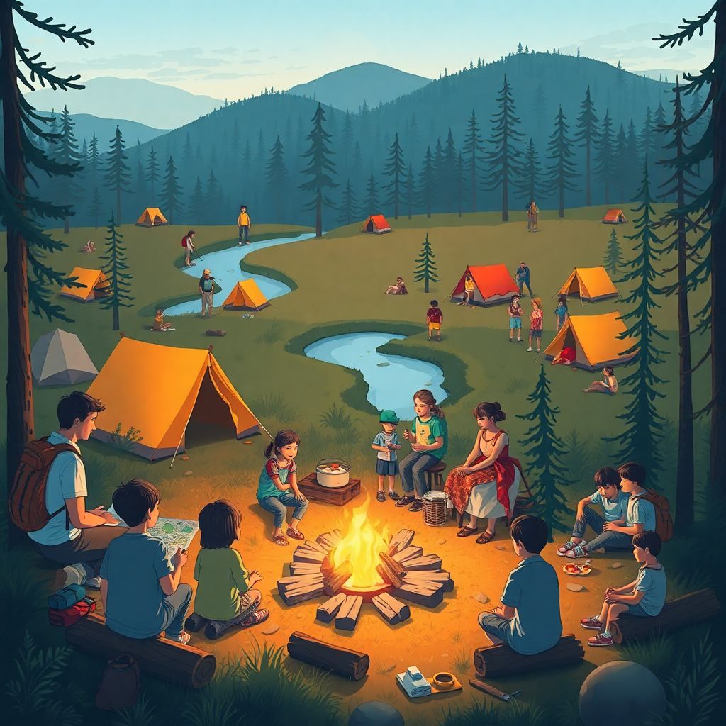 Как организовать поход-школу для детей и взрослых: практическое руководство