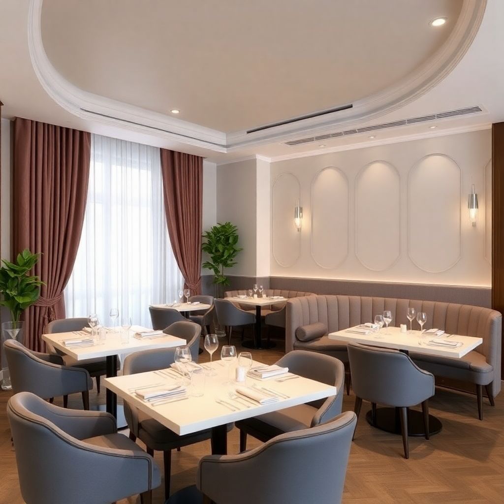 Дизайн интерьера ресторана привлекает клиентов и увеличивает прибыль