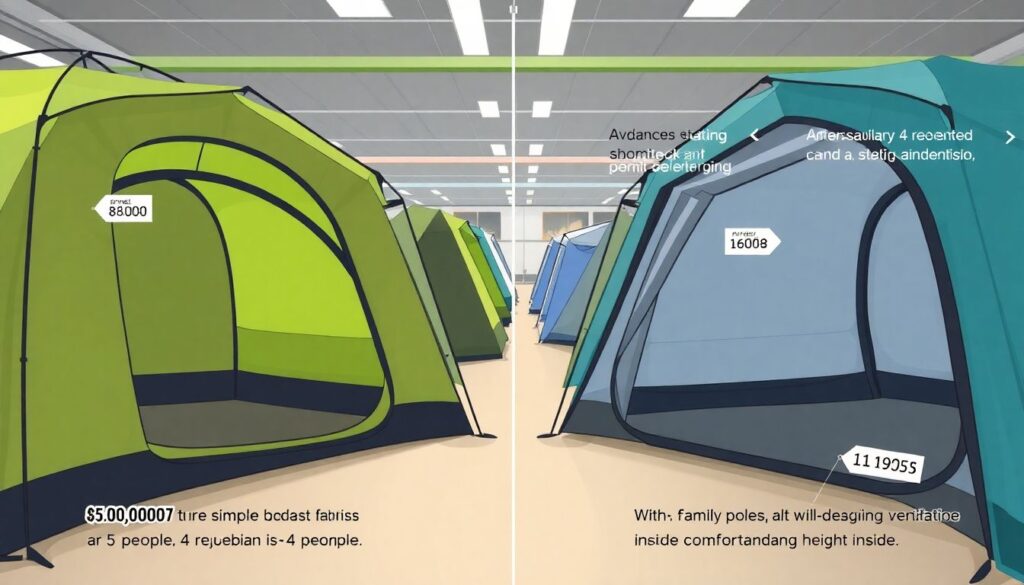 Как выбрать палатку для семейного похода: размер и вес - иллюстрация